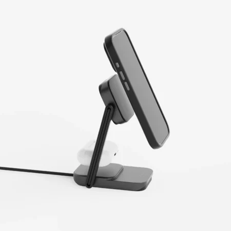 Wireless Charging Station 2-in-1 - Black